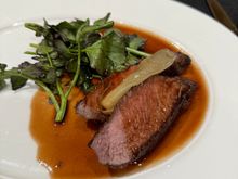 Steak - asked for medium rare but came out closer to medium but liked the sauce and meat quality was solid