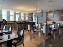 Exec Lounge, seating in the dining area