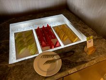Sliced fruits