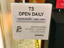 Or so I thought. "Limited Hours." So back to F Gates for the United Club.