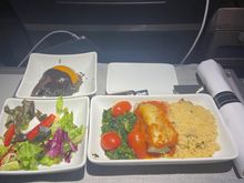 American Airlines Dinner CUN-DFW