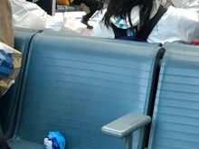 A couple of gals in FULL PPE.

Flight 2021
ORD - SFO 737-900 Seat 1E
2:30PM - 5:14PM Skewed
2:25PM - 4:57PM Actual 