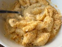 Smoked cheese pasta
