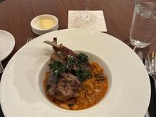 NZ baby lamb à la Plancha with cassoulet