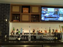 Bar area (due to depth, difficult for some to reach drinks)
