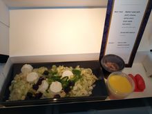 I'm not one to easily complain about food, but this Waldorf salad was awful