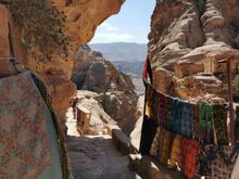 Only way to the Monastery is through here. Which is a few hours walk away from the treasury. 