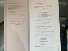 Main meal BA285