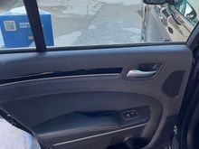Back door panel - soft touch materials for the most part 