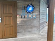 Closeup entrance of ithaa