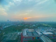 Sunrise over Jakarta
