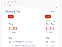 From LHR - same flight 