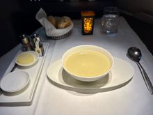 Lunch - Cream of celeriac soup (9/10)