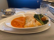 The cod was also good but wish it had more vegetables.