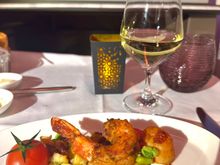 Tiger Prawn & scallop starter - excellent 