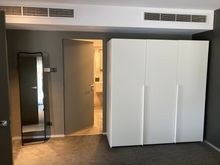 Bedroom and closet