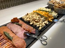 From the buffet : charchuterie & fromages 