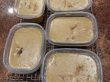 Then, spent the afternoon making creamed turkey to freeze and enjoy in the coming months. 