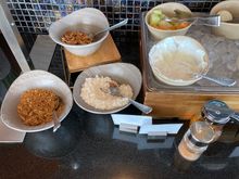 The rest of breakfast display