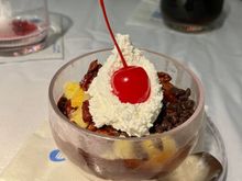 Sundae was fine. So often they are either a little freezer burned or already melted.