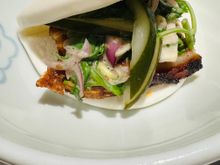 Sneaky off menu pork belly bun 