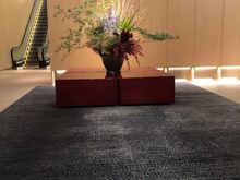 Flowers at entrance