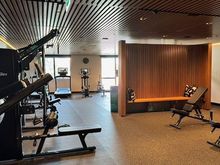 Gym - which looked like it had yet to be used