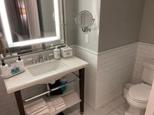 Wash and sink area