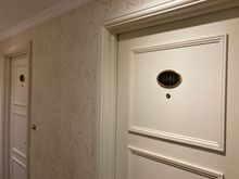 Senior suite has 2 door, 1 for the bedroom, other for the living room