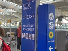 Arriving at LHR