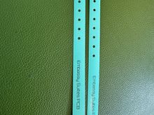 "Permanent" wrist-bands required for amenity use. 