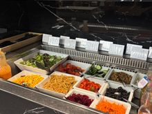 Standard selection of European style breakfast items 