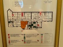 Floor Plan for 4th Floor Vendôme