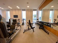 Gym, free weights up to 22 kg