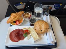 Charcuterie plate- LHR outbound band 3/4 breakfast. 