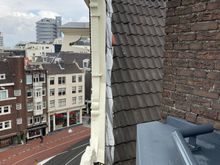 And a peek from the terrace to see how the house fronts are secured 