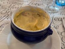 Octopus in mashed potatoes