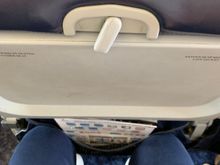 As usual little bit tighter than Lufthansa First Class but this will do for an one hour flight
