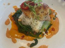 Mac Nut Crusted Local Catch with Red Curry La Hiki