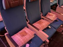 It’s just more legroom and a small amenity kit. Former HA extra comfort. 