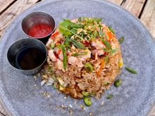 Hale Kai Kona lobster fried rice