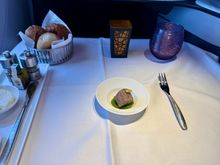Tasty roast beef amuse