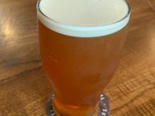 A nice pint of cask rye IPA at Rawtenstall Station’s pub. 