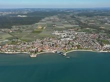 Over the Bodensee, as Lake Constance is known locally