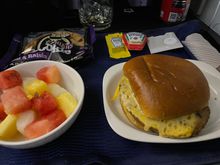 Pre-arrival burger 