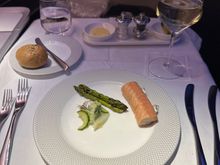 Enjoyed the salmon starter 