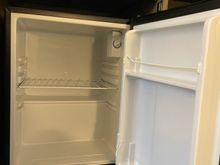 Empty (but very noisy) minibar 