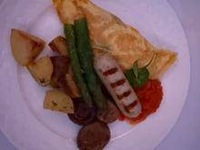 Spinach Omelette - this was lovely 