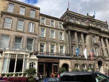 Club Lounge located is above Burr&Co on the 1st floor and to the left on the hotel's main entrance