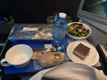 The salad was nice and there was quite a lot of it